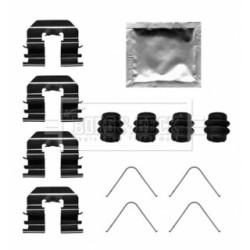 Brake Disc Pad Accessory Kit BORG & BECK BBK1673