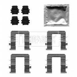 Brake Disc Pad Accessory Kit BORG & BECK BBK1674