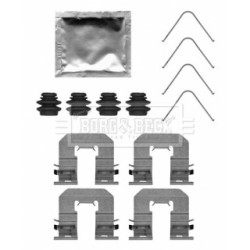 Brake Disc Pad Accessory Kit BORG & BECK BBK1675