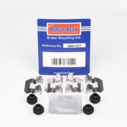 Brake Disc Pad Accessory Kit BORG & BECK BBK1677