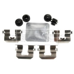 Brake Disc Pad Accessory Kit BORG & BECK BBK1677 BORG & BECK