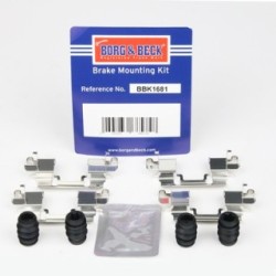 Brake Disc Pad Accessory Kit BORG & BECK BBK1681