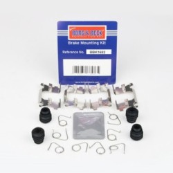 Brake Disc Pad Accessory Kit BORG & BECK BBK1682