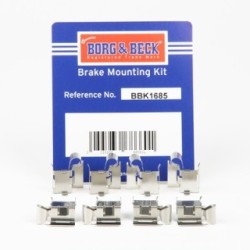 Brake Disc Pad Accessory Kit BORG & BECK BBK1685