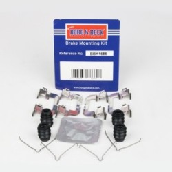 Brake Disc Pad Accessory Kit BORG & BECK BBK1686