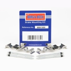 Brake Disc Pad Accessory Kit BORG & BECK BBK1690