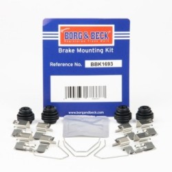 Brake Disc Pad Accessory Kit BORG & BECK BBK1693