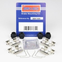 Brake Disc Pad Accessory Kit BORG & BECK BBK1695