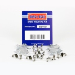 Brake Disc Pad Accessory Kit BORG & BECK BBK1701