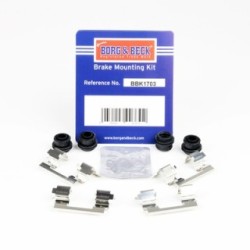 Brake Disc Pad Accessory Kit BORG & BECK BBK1703