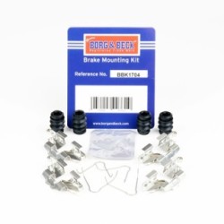 Brake Disc Pad Accessory Kit BORG & BECK BBK1704