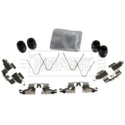 Brake Disc Pad Accessory Kit BORG & BECK BBK1704 BORG & BECK