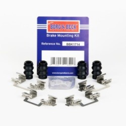 Brake Disc Pad Accessory Kit BORG & BECK BBK1714