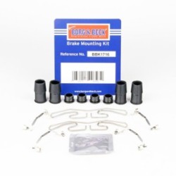 Brake Disc Pad Accessory Kit BORG & BECK BBK1716