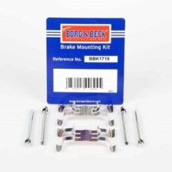 Brake Disc Pad Accessory Kit BORG & BECK BBK1719