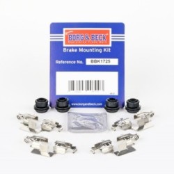 Brake Disc Pad Accessory Kit BORG & BECK BBK1725