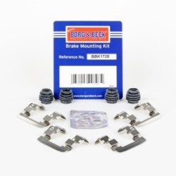 Brake Disc Pad Accessory Kit BORG & BECK BBK1728