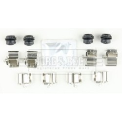 Brake Disc Pad Accessory Kit BORG & BECK BBK1736