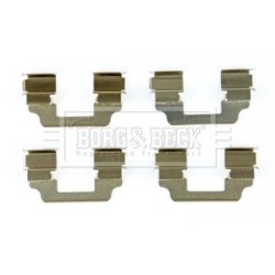 Brake Disc Pad Accessory Kit BORG & BECK BBK1738