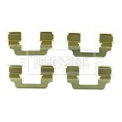 Brake Disc Pad Accessory Kit BORG & BECK BBK1739