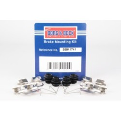 Brake Disc Pad Accessory Kit BORG & BECK BBK1741