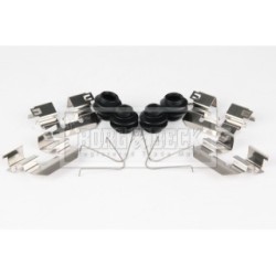 Brake Disc Pad Accessory Kit BORG & BECK BBK1741 BORG & BECK