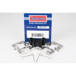 Brake Disc Pad Accessory Kit BORG & BECK BBK1742