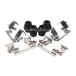 Brake Disc Pad Accessory Kit BORG & BECK BBK1747 BORG & BECK