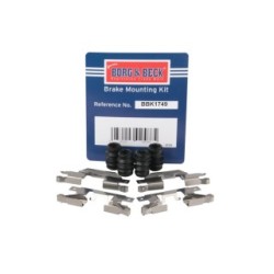 Brake Disc Pad Accessory Kit BORG & BECK BBK1749
