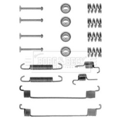Brake Shoe Accessory Kit BORG & BECK BBK6048 OE Ref 7701205756