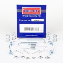 Brake Shoe Accessory Kit BORG & BECK BBK6075 OE Ref 92607340