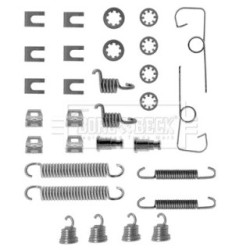 Brake Shoe Accessory Kit BORG & BECK BBK6088 OE Ref 95614553