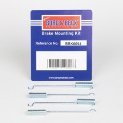 Brake Shoe Accessory Kit BORG & BECK BBK6094 BORG & BECK