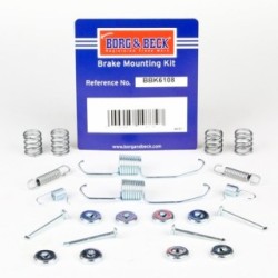 Brake Shoe Accessory Kit BORG & BECK BBK6108 BORG & BECK