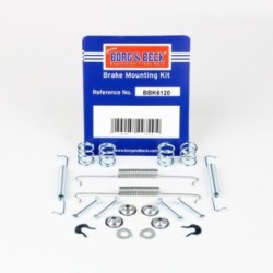 Brake Shoe Accessory Kit BORG & BECK BBK6120 BORG & BECK