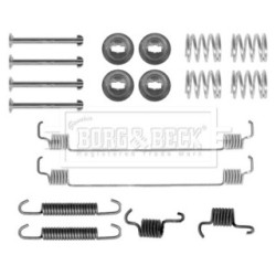 Brake Shoe Accessory Kit BORG & BECK BBK6171 OE Ref 77 01 205 524