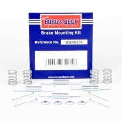 Brake Shoe Accessory Kit BORG & BECK BBK6208 BORG & BECK