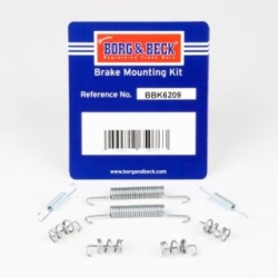 Brake Shoe Accessory Kit BORG & BECK BBK6209 OE Ref 3340832-0 BORG & BECK