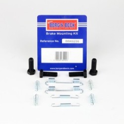 Brake Shoe Accessory Kit BORG & BECK BBK6235 BORG & BECK