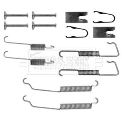 Brake Shoe Accessory Kit BORG & BECK BBK6256 OE Ref A168 421 00 90