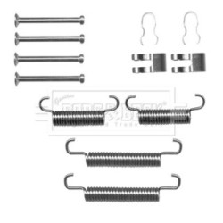 Brake Shoe Accessory Kit BORG & BECK BBK6278 OE Ref 7550839