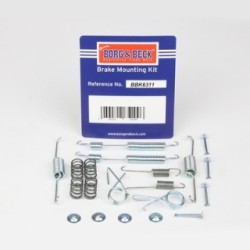 Brake Shoe Accessory Kit BORG & BECK BBK6311 BORG & BECK