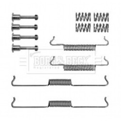 Brake Shoe Accessory Kit BORG & BECK BBK6343