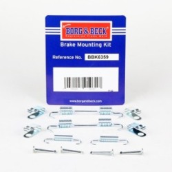 Brake Shoe Accessory Kit BORG & BECK BBK6359