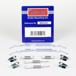 Brake Shoe Accessory Kit BORG & BECK BBK6360 BORG & BECK