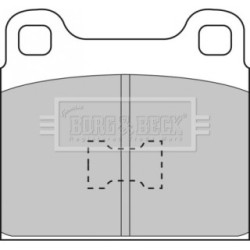 Brake Pad Set BORG & BECK BBP1001 OE Ref 171698151B