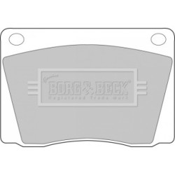 Brake Pad Set BORG & BECK BBP1011 OE Ref GBP208