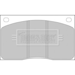 Brake Pad Set BORG & BECK BBP1074 OE Ref GBP224
