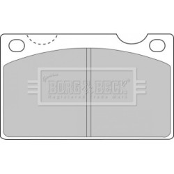 Brake Pad Set BORG & BECK BBP1099 OE Ref 271666