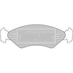 Brake Pad Set BORG & BECK BBP1112 OE Ref 1030601